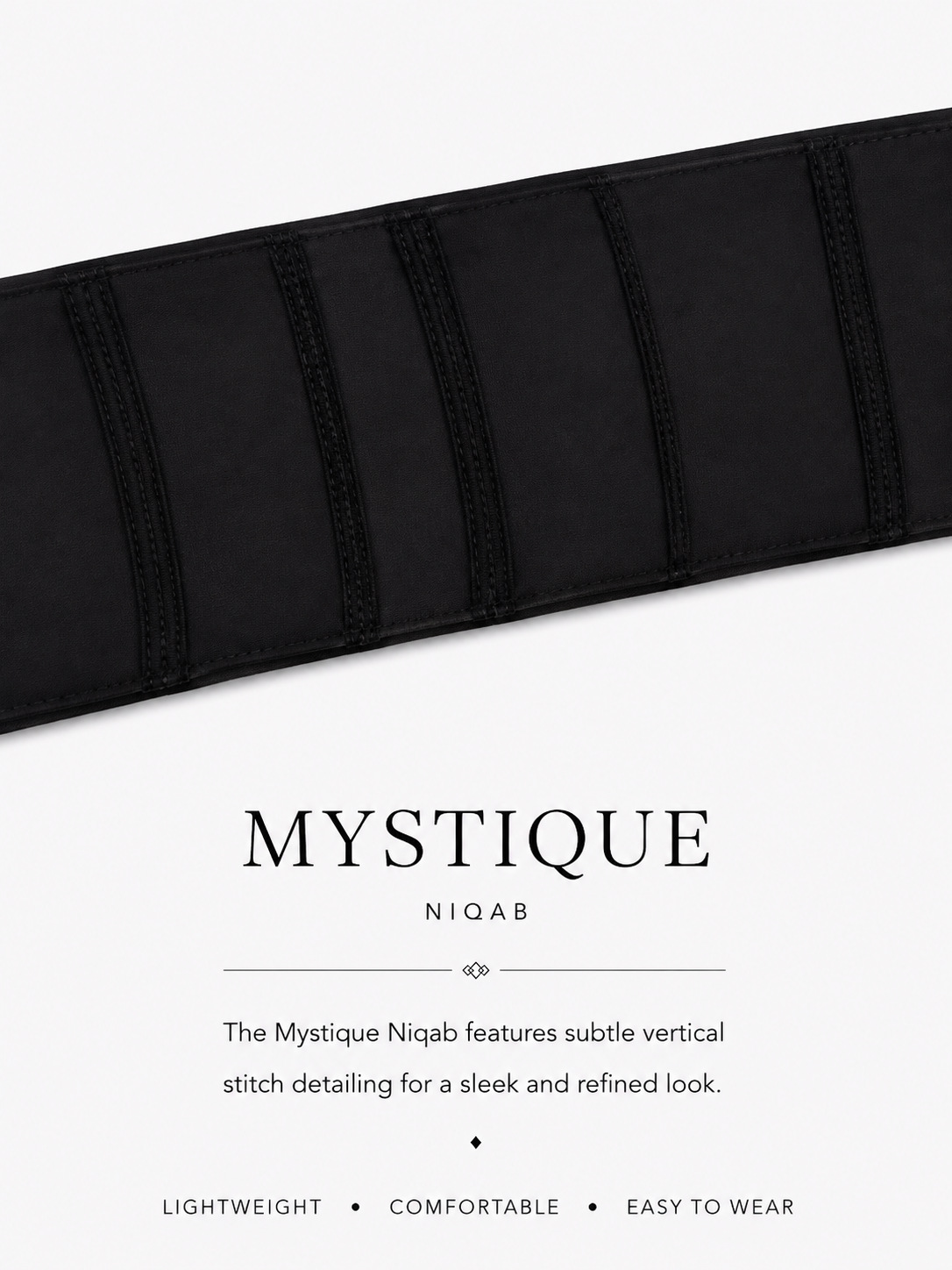 Noir Mystique Niqab