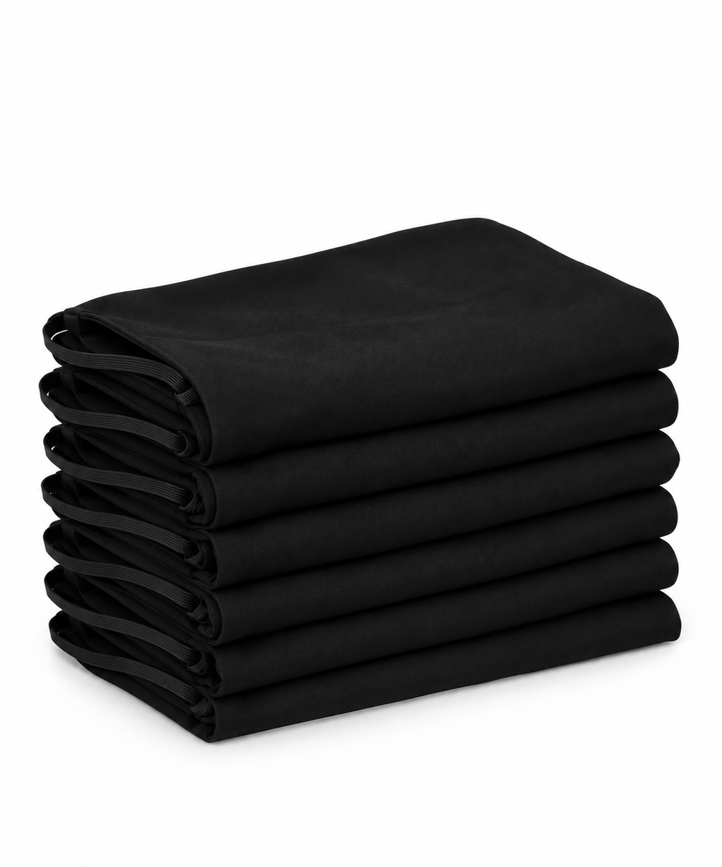 Half Short Niqab - Bundle of 6