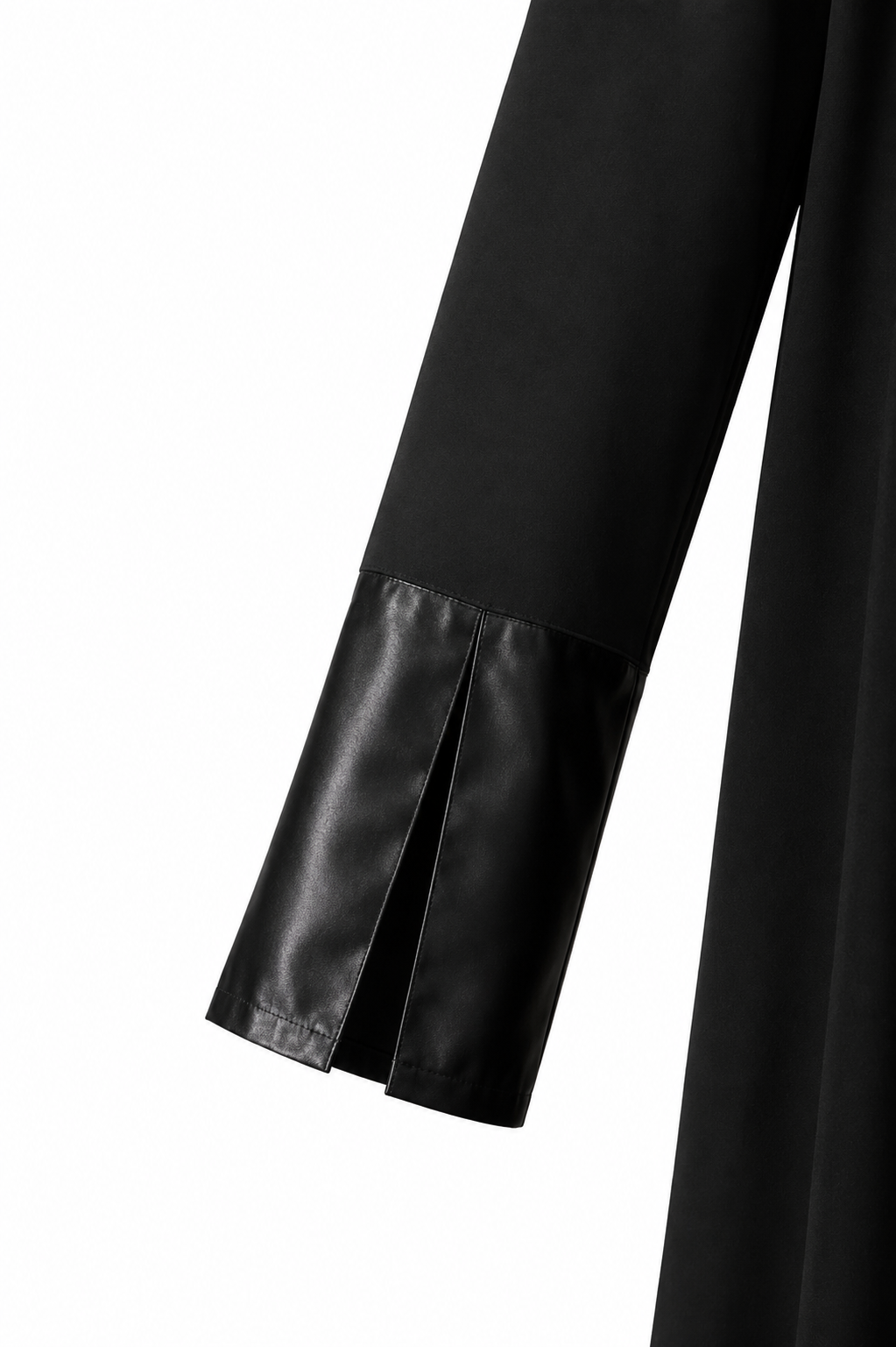 Noir Satin Tier Duster