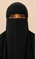 Noir Orbit Niqab