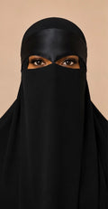 Satin Peak Niqab