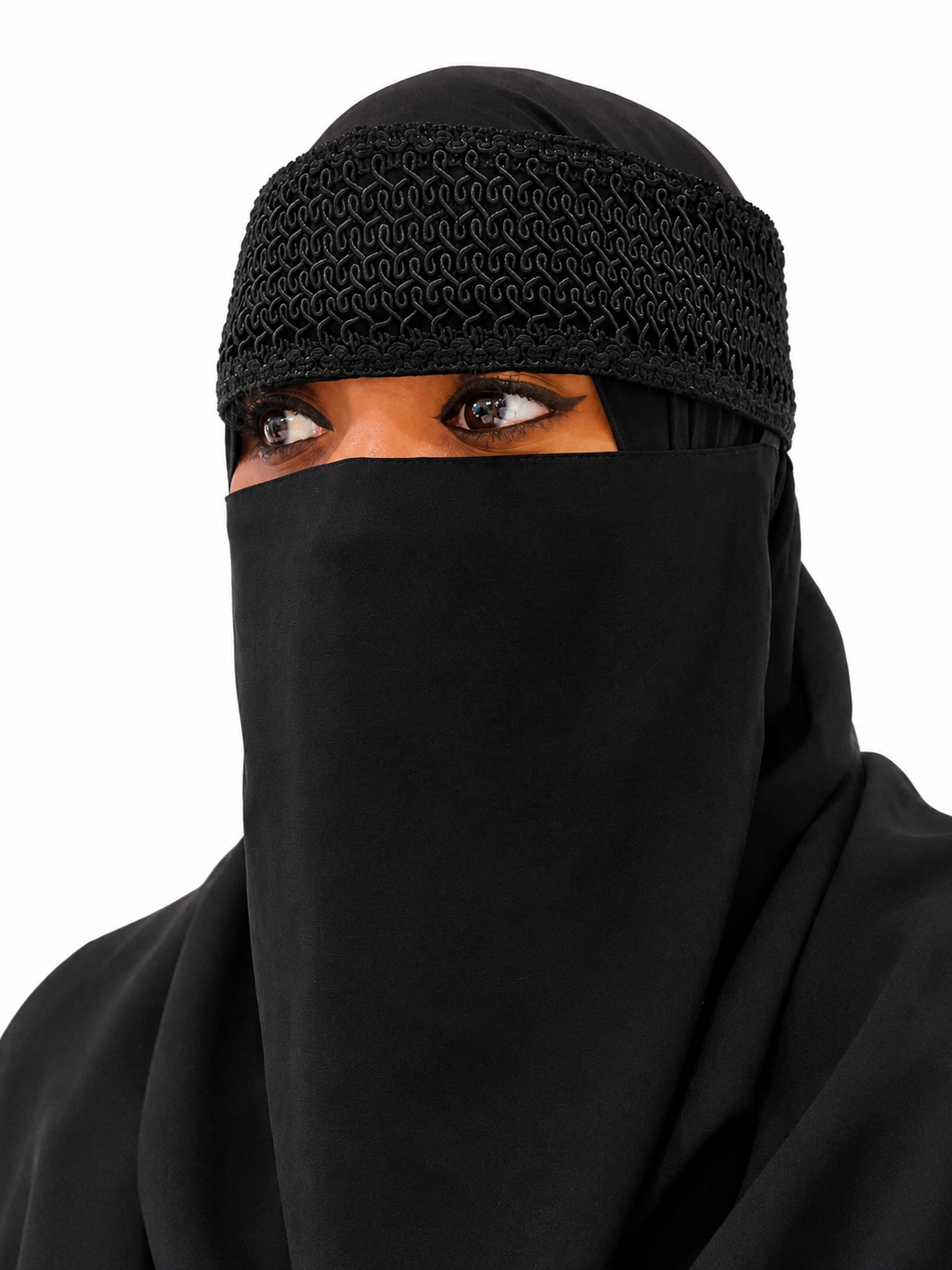 Noir Maze Niqab