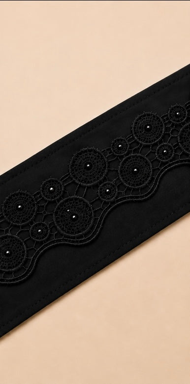 Noir Orbit Niqab